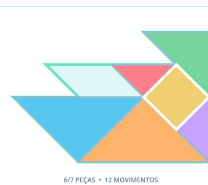 Gameplay de Tangram Vivo