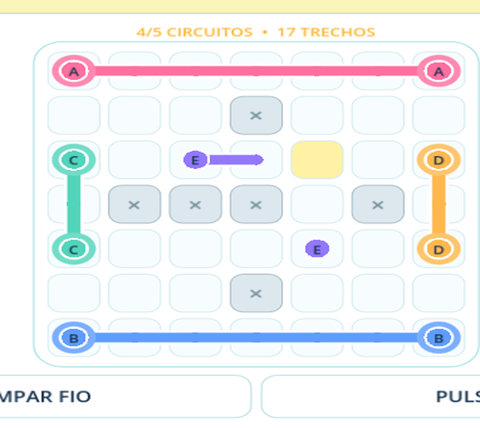 Gameplay de Fios de Energia