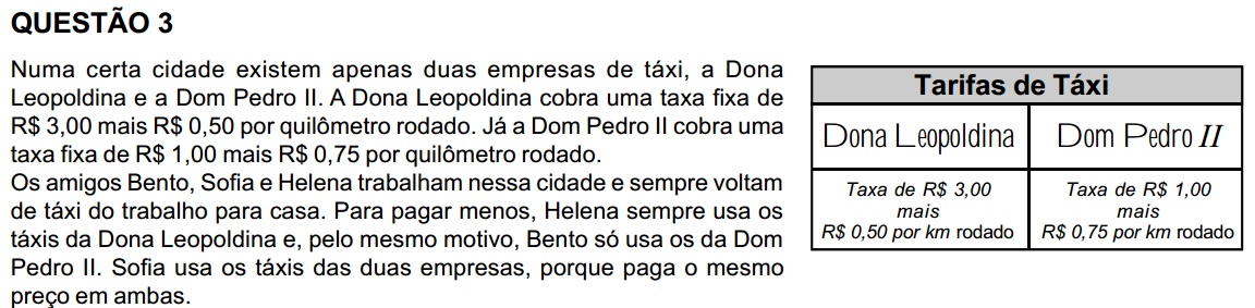 Reprodução da questão 3, OBMEP 2005, nível 3