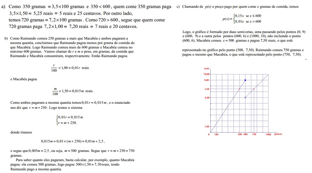 Reprodução da resolução 1, OBMEP 2006, nível 3