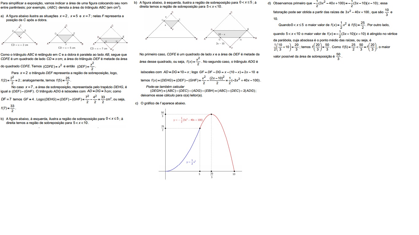 Reprodução da resolução 4, OBMEP 2013, nível 3